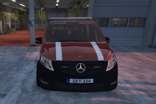 Mercedes Benz Vito [Finnish Fire Department Skin]